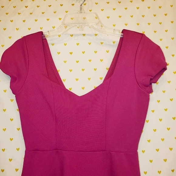 Urban Outfitters Pink Fuchsia Skater Dress - Picture 2 of 5